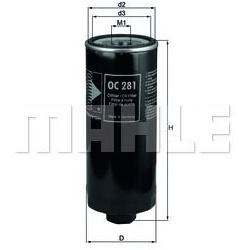 alyvos filtras
                                MAHLE                                                OC281, MAHLE, OC281, auto