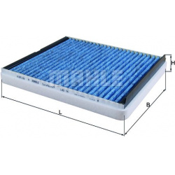 filtras, salono oras CareMetix®
                                MAHLE                                                LAO74, 