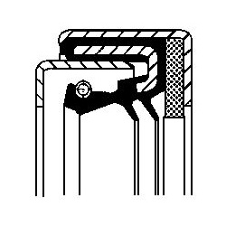 veleno sandariklis, rato stebulė
                                CORTECO                                                1201