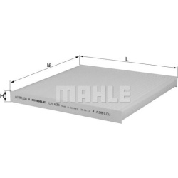 filtras, salono oras
                                MAHLE                                                LA635, MAHLE, LA635