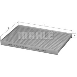 filtras, salono oras
                                MAHLE                                                LA422, MAHLE, LA422