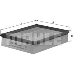 oro filtras
                                MAHLE                                                LX422, MAHLE, LX422, auto de