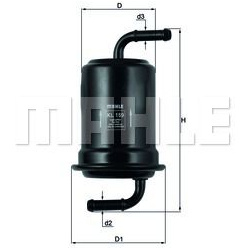 kuro filtras
MAHLE KL159, MAHLE, KL159, auto d