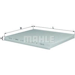 filtras, salono oras
                                MAHLE                                                LA199, MAHLE, LA199