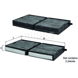 filtras, salono oras
                                MAHLE                                                LAKG113/S, MAHLE, L