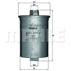 kuro filtras
                                MAHLE                                                KL204, MAHLE, KL204, auto d