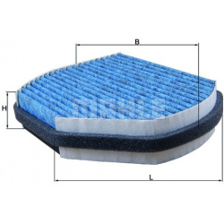 filtras, salono oras CareMetix®
                                MAHLE                                                LAO37, 