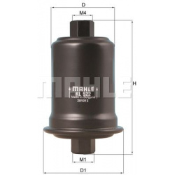 kuro filtras
                                MAHLE                                                KL522, MAHLE, KL522, auto d