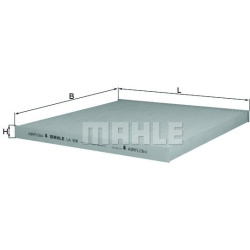 filtras, salono oras
                                MAHLE                                                LA931, MAHLE, LA931