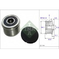 Škivas generatoriaus sankabinis
                                INA                                                535017910