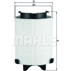 oro filtras
                                MAHLE                                                LX1566/1, MAHLE, LX15661, au