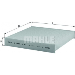 Filtras, salono oras
                                MAHLE                                                LA184, MAHLE, LA184