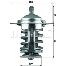 Termostatas
                                MAHLE                                                TX7082, MAHLE, TX7082, auto 