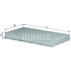 filtras, salono oras
                                MAHLE                                                LA280, MAHLE, LA280
