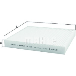 filtras, salono oras
                                MAHLE                                                LA1123, MAHLE, LA11