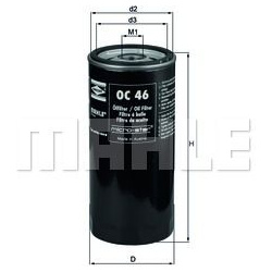 alyvos filtras
                                MAHLE                                                OC46, MAHLE, OC46, auto d