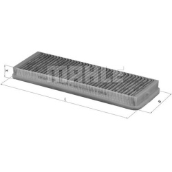 filtras, salono oras
                                MAHLE                                                LAK38, MAHLE, LAK38