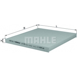 filtras, salono oras
                                MAHLE                                                LA876, MAHLE, LA876