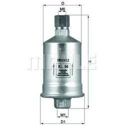 kuro filtras
                                MAHLE                                                KL94, MAHLE, KL94, auto det