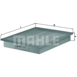 MAHLE                                                LX444, MAHLE, LX444, auto detalė
