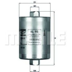 kuro filtras
                                MAHLE                                                KL93, MAHLE, KL93, auto det