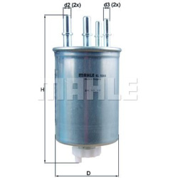 kuro filtras
                                MAHLE                                                KL1044, MAHLE, KL1044, auto