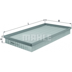 oro filtras
                                MAHLE                                                LX614, MAHLE, LX614, auto de