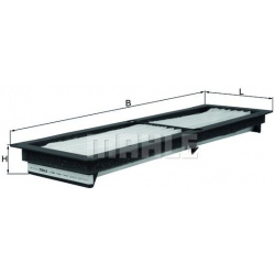 filtras, salono oras
                                MAHLE                                                LA934, MAHLE, LA934