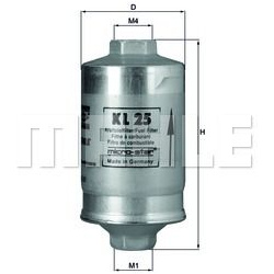 kuro filtras
                                MAHLE                                                KL25, MAHLE, KL25, auto det