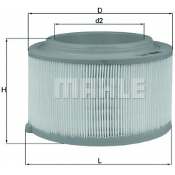 oro filtras
                                MAHLE                                                LX3458, MAHLE, LX3458, auto 