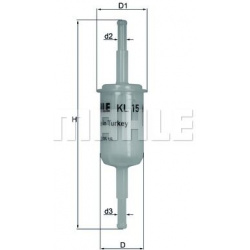 kuro filtras
                                MAHLE                                                KL15OF, MAHLE, KL15OF, auto