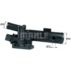 termostatas, aušinimo skystis BEHR
                                MAHLE                                                TI39