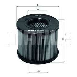 oro filtras
                                MAHLE                                                LX2283, MAHLE, LX2283, auto 