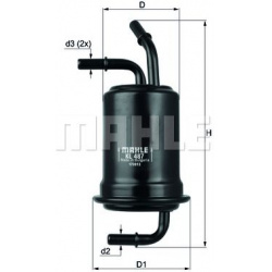 kuro filtras
                                MAHLE                                                KL487, MAHLE, KL487, auto d