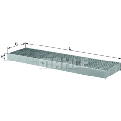 Filtras, salono oras
                                MAHLE                                                LAK171, MAHLE, LAK1