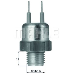 temperatūros jungiklis, radiatoriaus ventiliatorius BEHR
                                MAHLE                              