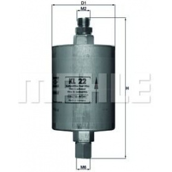 kuro filtras
                                MAHLE                                                KL22, MAHLE, KL22, auto det