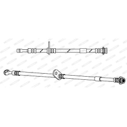 stabdžių žarnelė
                                FERODO                                                FHY2690, FERODO, F