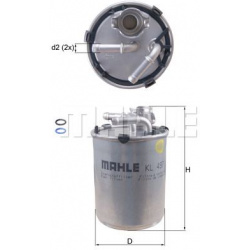 kuro filtras
                                MAHLE                                                KL497D, MAHLE, KL497D, auto