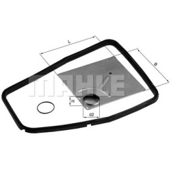 hidraulinis filtras, automatinė transmisija
                                MAHLE                                           