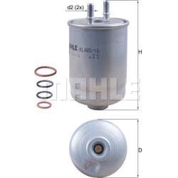 kuro filtras
                                MAHLE                                                KL485/16D, MAHLE, KL48516D,