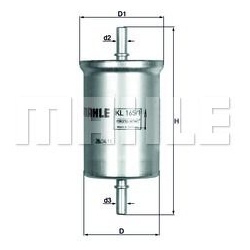 kuro filtras
MAHLE KL165/1, MAHLE, KL1651, aut