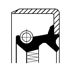 veleno sandariklis, neautomatinė transmisija
                                CORTECO                                        