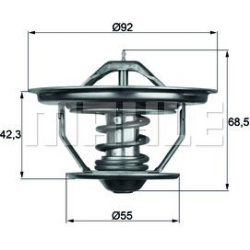 termostatas, aušinimo skystis BEHR
                                MAHLE                                                TX35