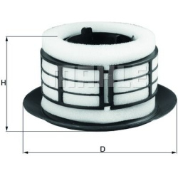 oro filtras
                                MAHLE                                                LX292, MAHLE, LX292, auto de