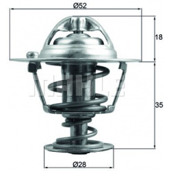 termostatas, aušinimo skystis BEHR
MAHLE TX18