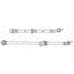 stabdžių žarnelė
                                FERODO                                                FHY2843, FERODO, F