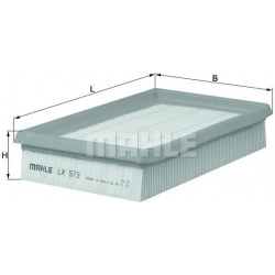 oro filtras
                                MAHLE                                                LX573, MAHLE, LX573, auto de