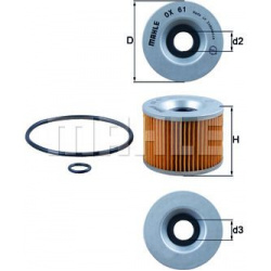 alyvos filtras
                                MAHLE                                                OX61D, MAHLE, OX61D, auto
