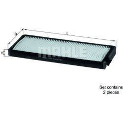 filtras, salono oras
MAHLE LA377/S, MAHLE, LA3